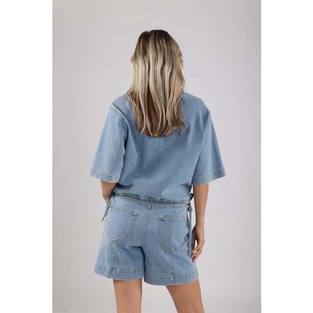 Nukus Nks02068 24 jessie blouse bleached denim NKS02068 24 large