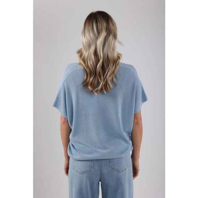 Nukus Nks01022 46 dina top lurex sky NKS01022 46 large