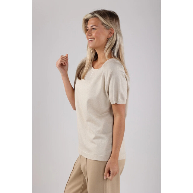 Nukus Nks01085 9 anita top lurex sand NKS01085 9 large