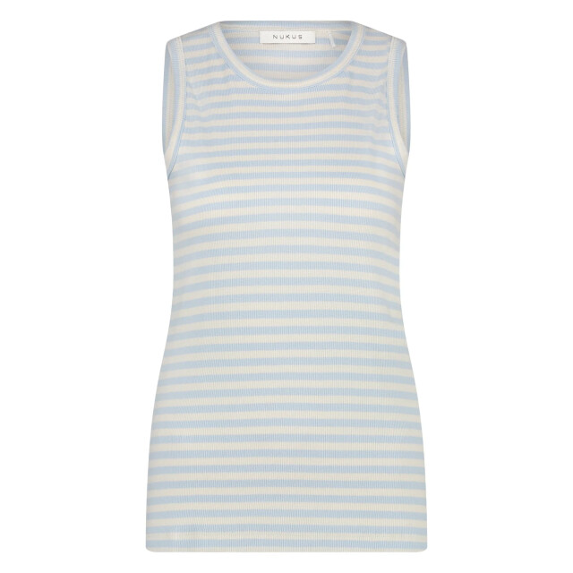 Nukus Nks06004 235 stefania singlet stripes offwhite/sky NKS06004 235 large