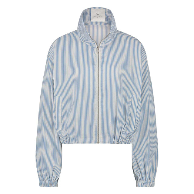 Nukus Nks13018 235 deveny jacket stripe offwhite/sky NKS13018 235 large