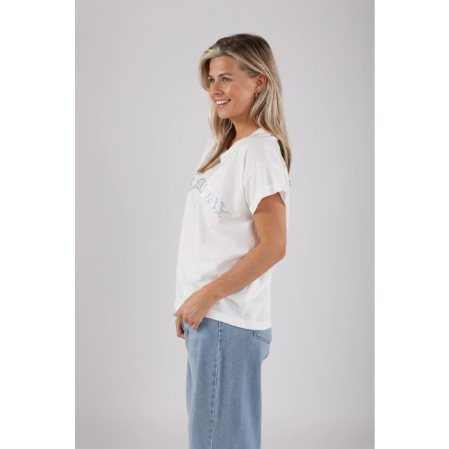 Nukus Nks04004 235 meike shirt the sunday offwhite/sky NKS04004 235 large