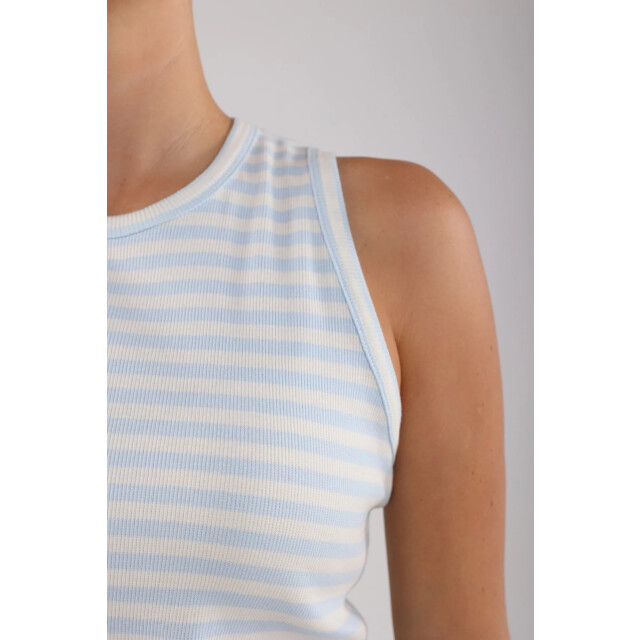 Nukus Nks06004 235 stefania singlet stripes offwhite/sky NKS06004 235 large