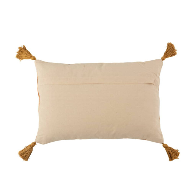 J-Line Kussen vintage polyester rechthoek mix 12894 large