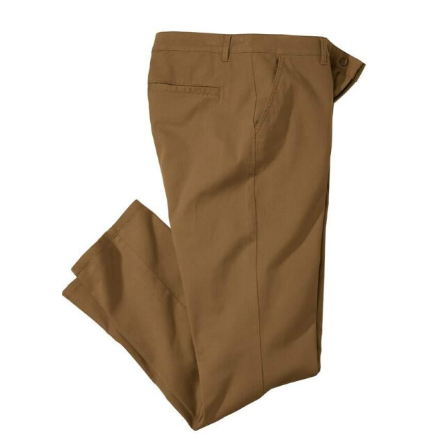 Atlas For Men Effen heren-chino's UTAF2128_lightbrown large
