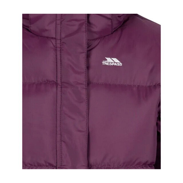 Trespass Meisjes ailie casual gewatteerde jas UTTP6227_potentpurple large