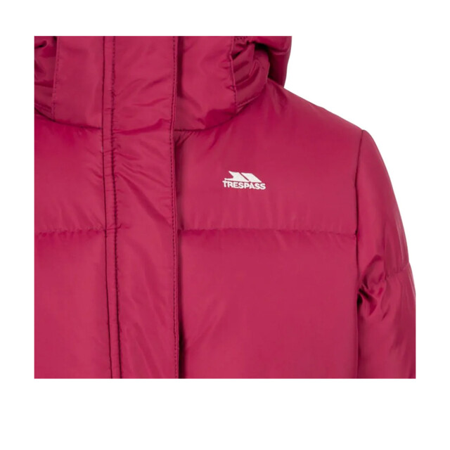 Trespass Meisjes ailie casual gewatteerde jas UTTP6227_berry large