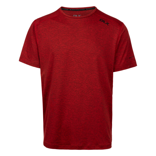 Trespass Heren doyle dlx marl t-shirt UTTP6255_redmarl large