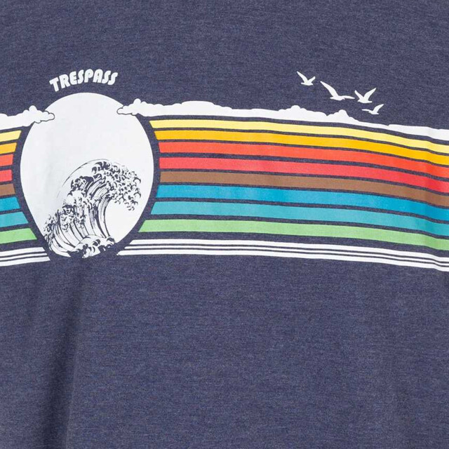 Trespass Heren lakehouse t-shirt UTTP5511_navymarl large