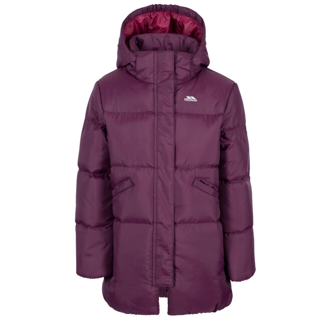 Trespass Meisjes ailie casual gewatteerde jas UTTP6227_potentpurple large