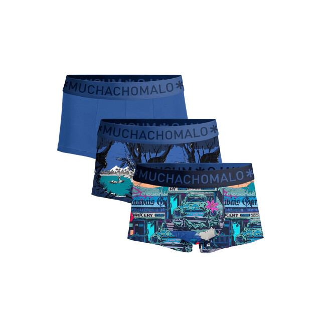 Muchachomalo Heren 3-pack trunks urbex jungle URBEXJUNGLE3025-07 large