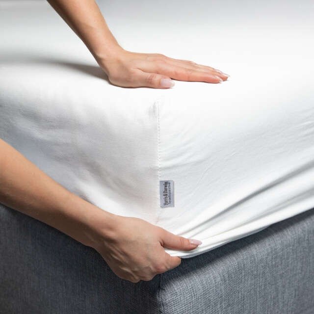 Harris & Darwin H&d hoeslaken 100% jersey katoen 80x200 cm tot 35cm matrasdikte 220 g/m² 3060104 large