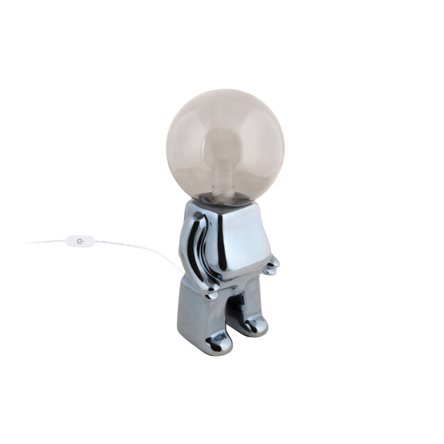 Leitmotiv tafellamp ross led black plated 2946800 large