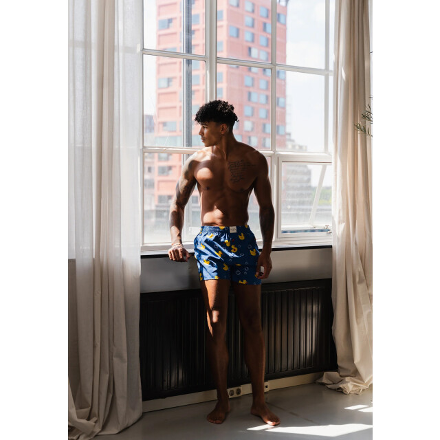 MG-1 Wijde boxershorts heren 6-pack katoen multipack met print d325 MG1-325 large