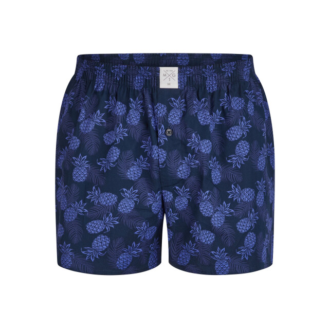 MG-1 Wijde boxershorts heren 6-pack katoen multipack met print d325 MG1-325 large