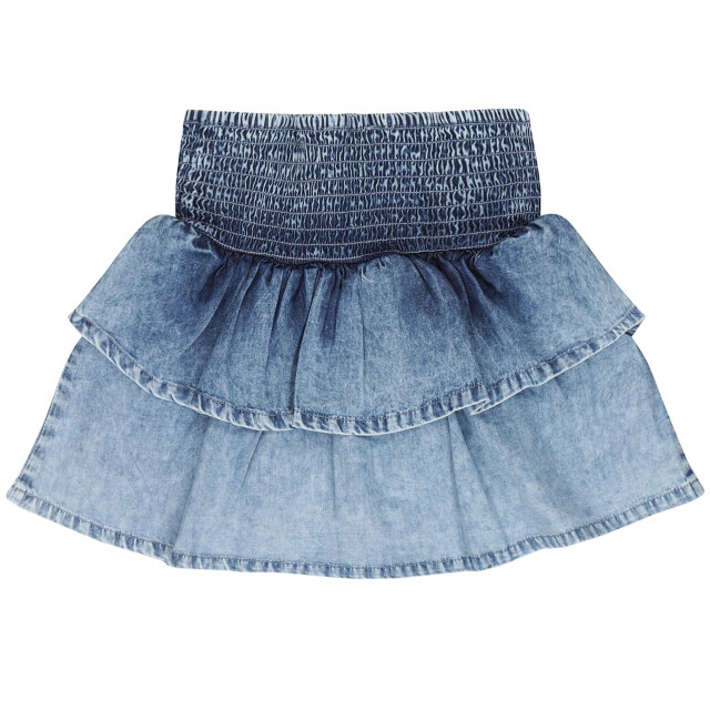 Tumble 'n Dry Zomer rok meisjes denim acid wash elodie 84-21280-13882-denim acid wash large