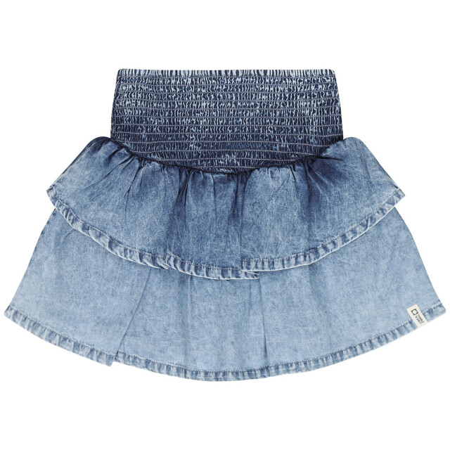 Tumble 'n Dry Zomer rok meisjes denim acid wash elodie 84-21280-13882-denim acid wash large
