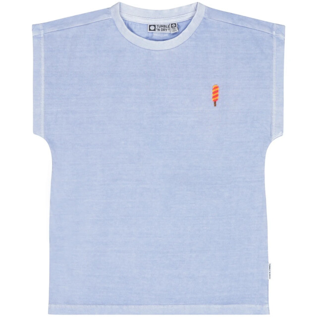 Tumble 'n Dry Zomer t-shirt meisjes licht lucie 84-21185-13782-grapemist large