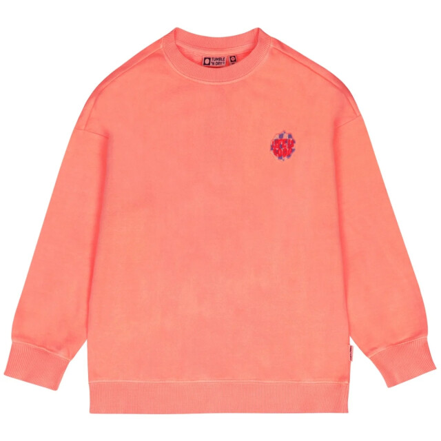 Tumble 'n Dry Zomer sweater meisjes koraal neo 84-20175-14235-bright coral large