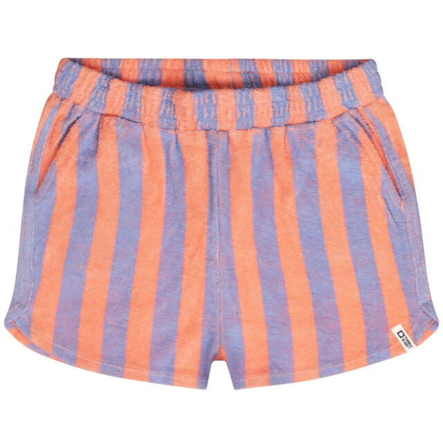Tumble 'n Dry Zomer short meisjes /oranje gestreept reine 84-21160-13912-desert flower large