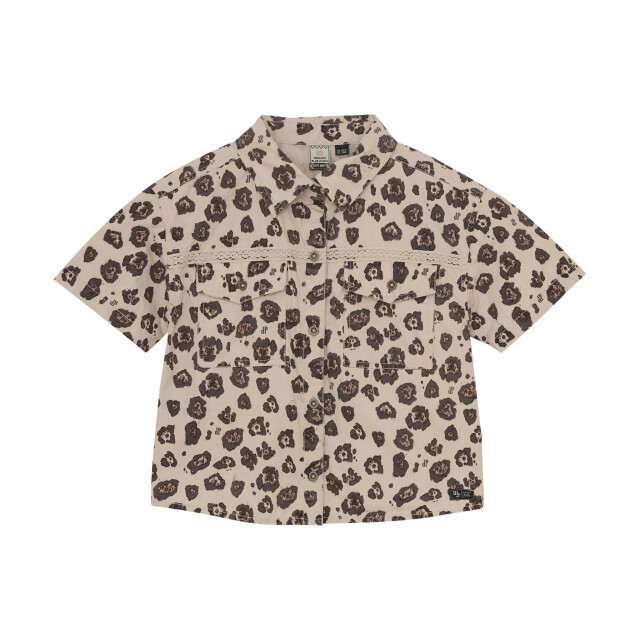 Indian Blue Zomer shirt meisjes - 970258-2020-Sandshell large