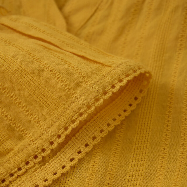 Indian Blue Zomer t-shirt s/s meisjes - fancy 970256-3053-Radiant Yellow large