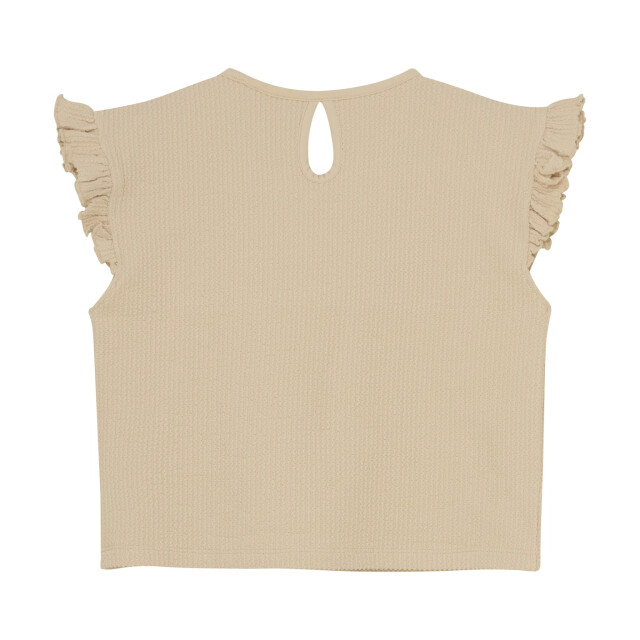 Indian Blue Zomer top meisjes - cropped ruffel 970249-2020-Sandshell large