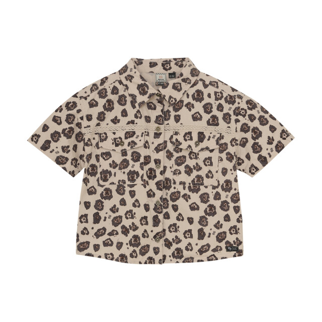 Indian Blue Zomer shirt meisjes - 970258-2020-Sandshell large