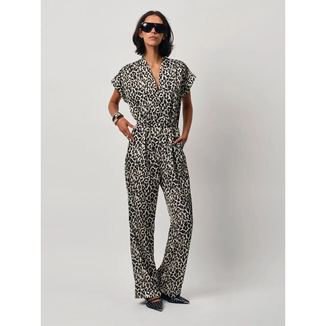 Dante 6 D6 oyana leopard printed jumpsuit D6 Oyana Leopard Printed Jumpsuit/Multicolour 9990 large
