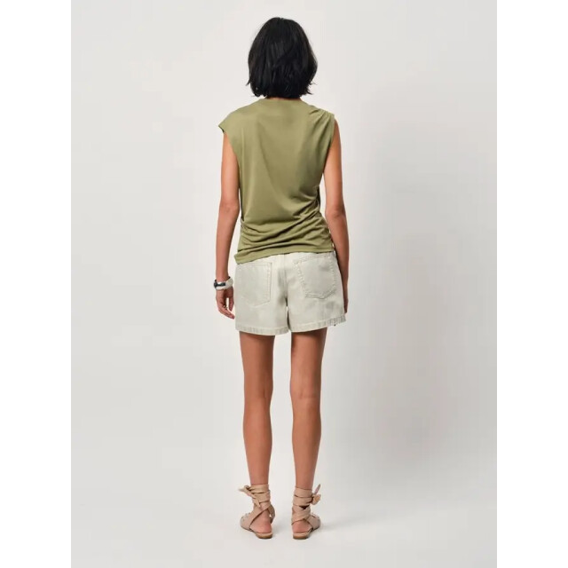 Dante 6 D6 vicente twist detail jersey top olive D6 Vicente Twist Detail Jersey Top Olive/Olive Glow large