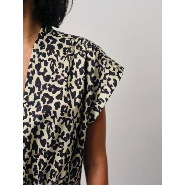 Dante 6 D6 oyana leopard printed jumpsuit D6 Oyana Leopard Printed Jumpsuit/Multicolour 9990 large