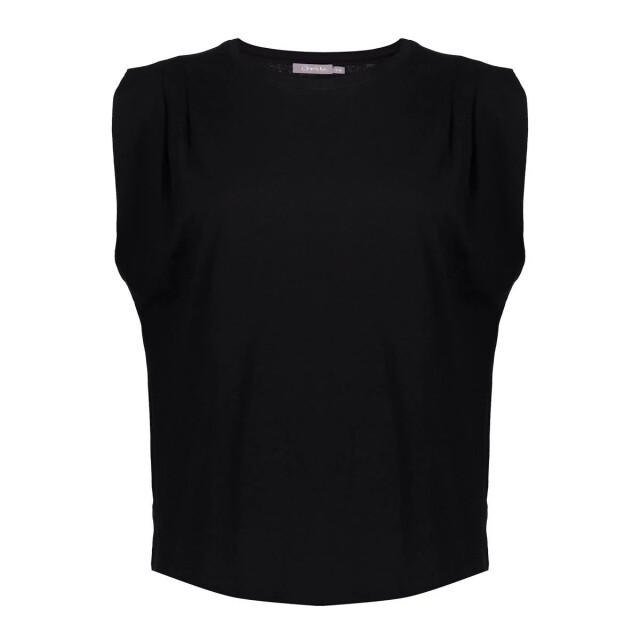 Geisha 52100-47 999 t-shirt pleads at shoulder black 52100-47 999 large