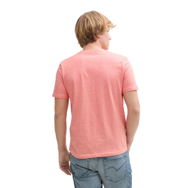 Tom Tailor Rounded hem melange t-shirt 1045050 large