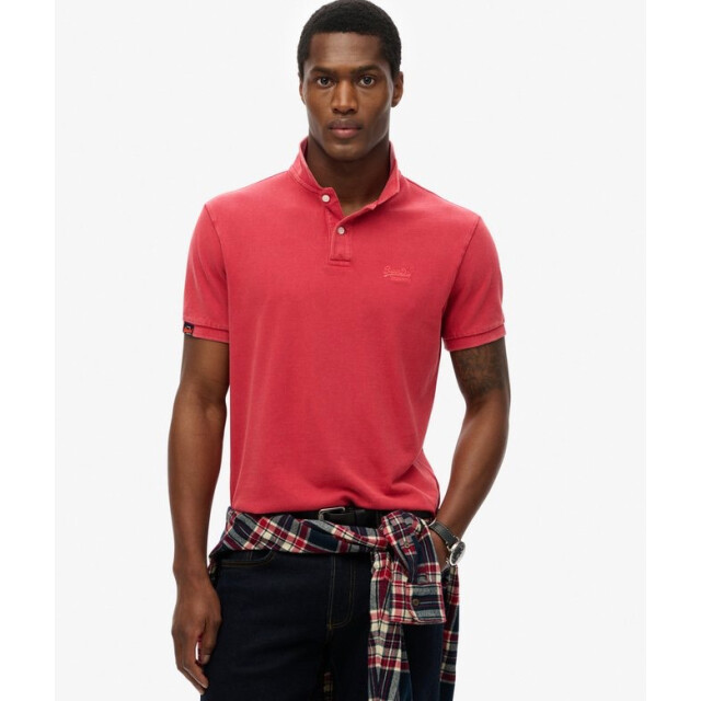 Superdry Polo pique koraal 5369.42.0048 large