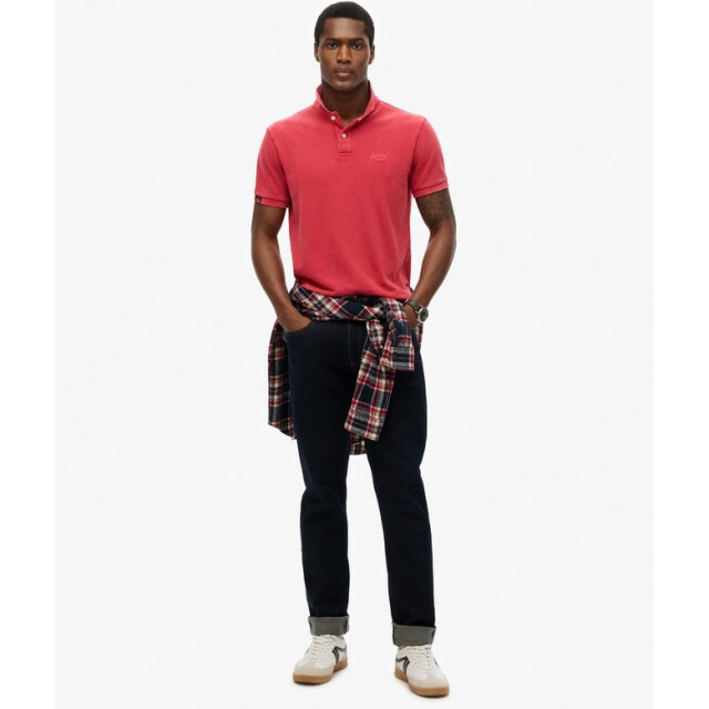 Superdry Polo pique koraal 5369.42.0048 large