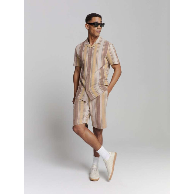 No Excess Short jersey multi colour vertical yellow 27740392-070 large