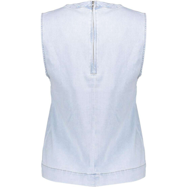 Geisha Top bleached denim 53002-10-000830 large