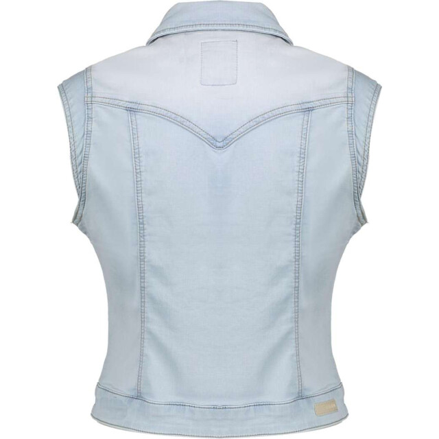 Geisha Jeansjacket bleached denim 55021-10-000830 large