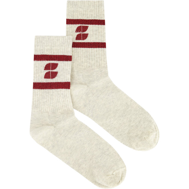 By-Bar Amsterdam Logo sparkle socks wine 24528201-325 large