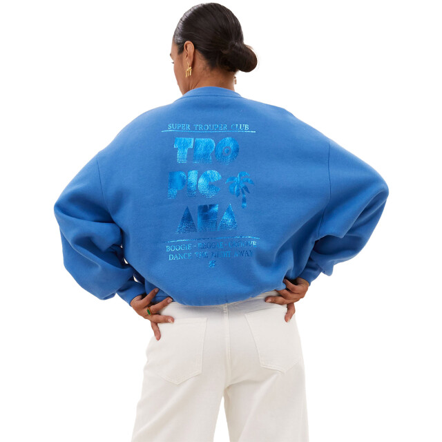By-Bar Amsterdam Bibi dancing sweater queens blue 25118915-675 large