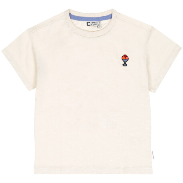 Tumble 'n Dry Zomer t-shirt meisjes parel felice 84-21185-13772-mother of pearl large
