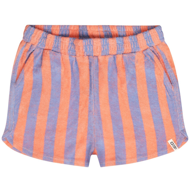 Tumble 'n Dry Zomer short meisjes /oranje gestreept reine 84-21160-13912-desert flower large