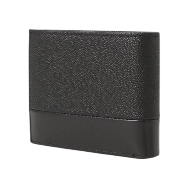 Calvin Klein Must trifold coin portemonnee Calvin Klein Zwart Must Trifold Coin Portemonnee large