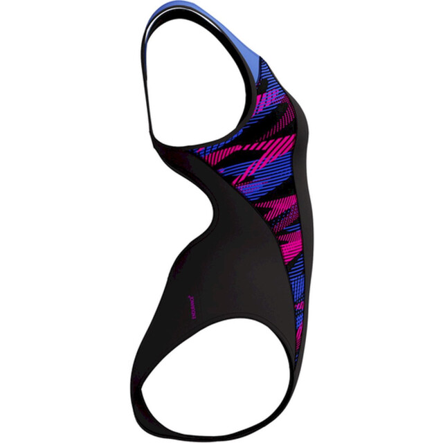 Speedo eco+ plastisol laneback bla/blu badpak sport dames 069123_992-44 large