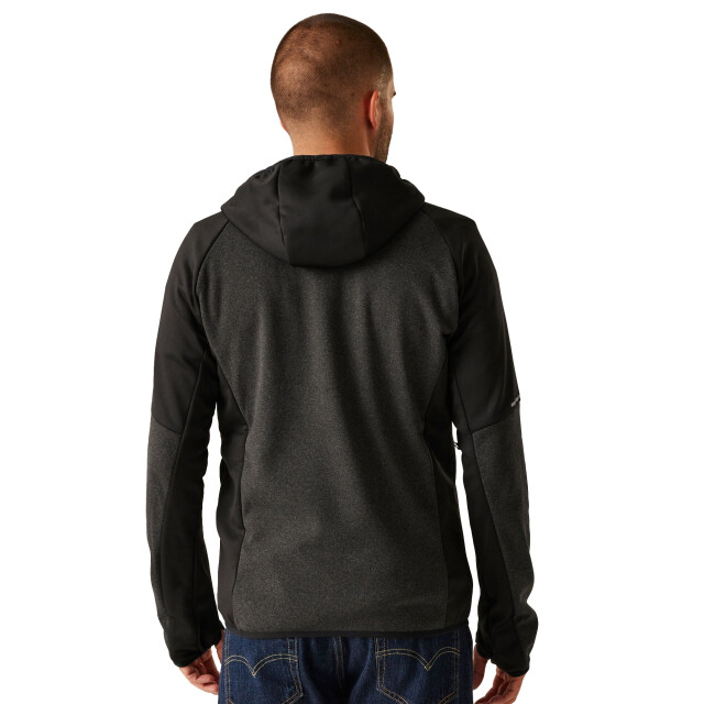 Regatta Heren x-pro coldspring ii fleece jacket UTRG5552_greymarlblack large