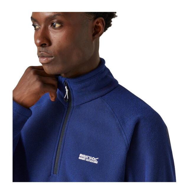 Regatta Geweldige outdoors heren kenger half zip honeycomb fleece UTRG2836_burntcopper large