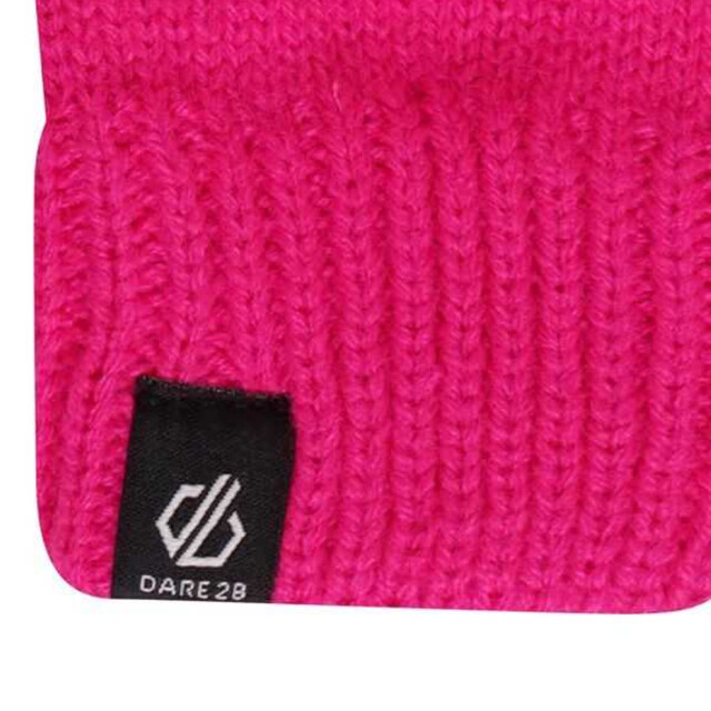Dare2b Set kinder-/kidsmuts en -handschoenen in fluffy kleuren UTRG9345_pinkglowcottoncandy large
