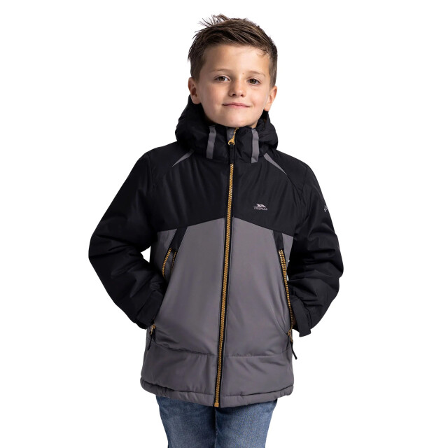 Trespass Kinder/kids discover contrast jas met rits UTTP6063_stormgrey large