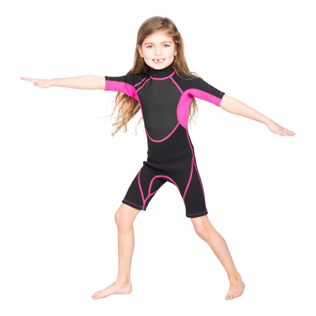 Trespass Childrens girls scubadive 3mm kort wetsuit UTTP197_black large