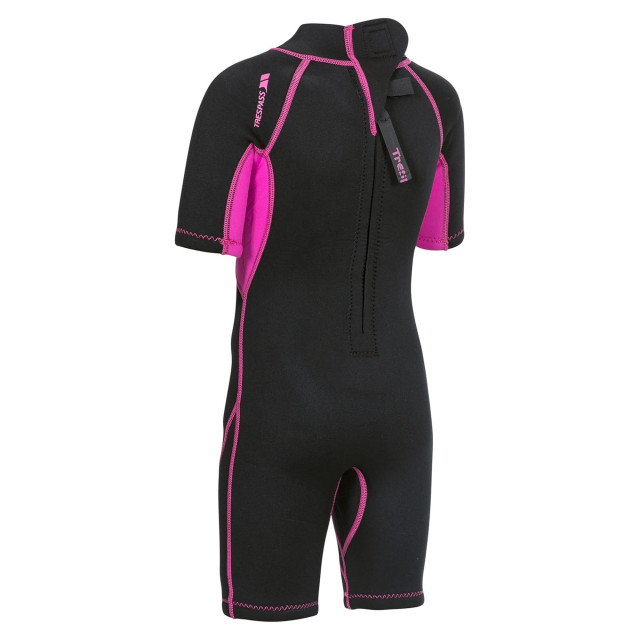 Trespass Childrens girls scubadive 3mm kort wetsuit UTTP197_black large